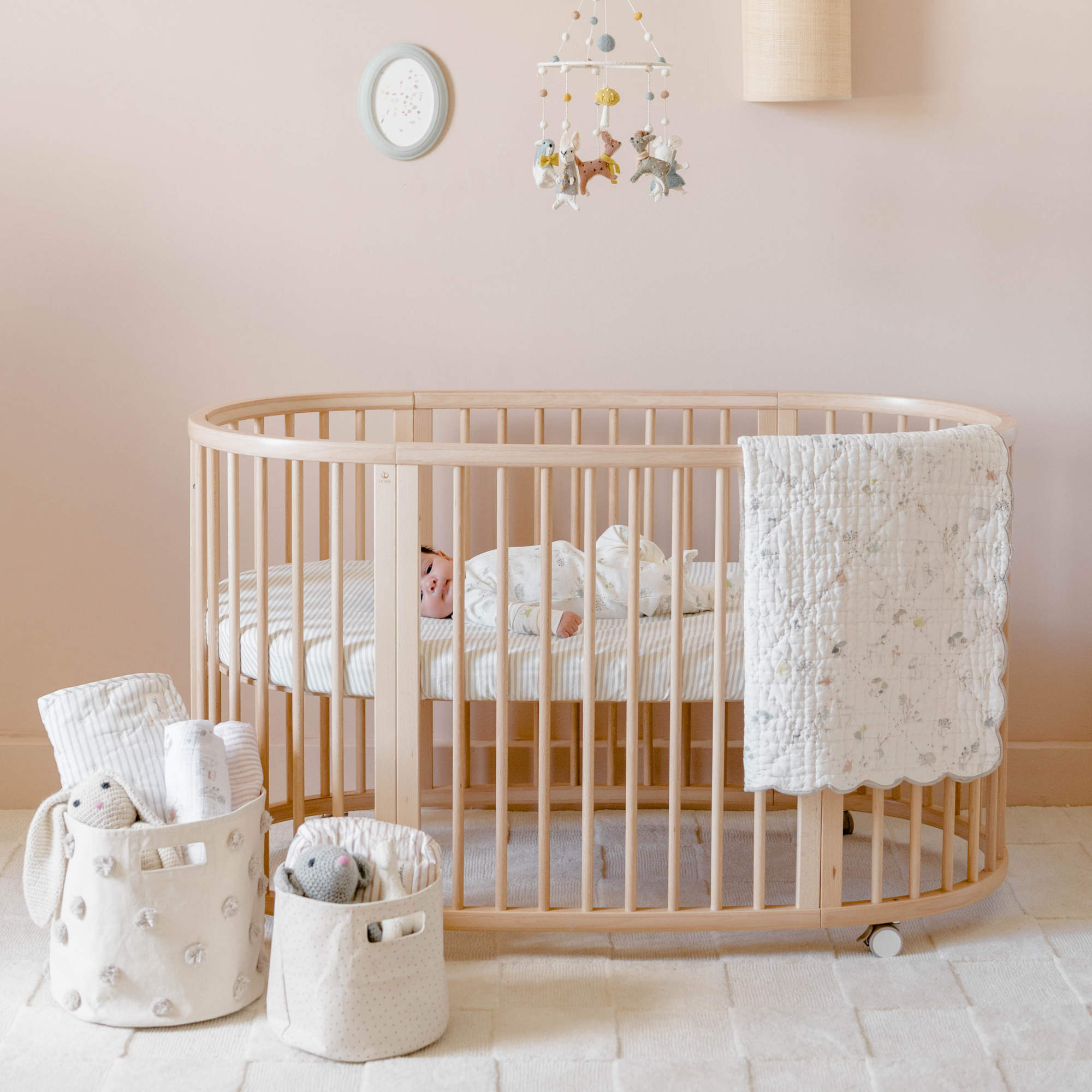 Stokke Sleepi Bed Fitted Sheet by Pehr V3 - Twinkle Twinkle Little One
