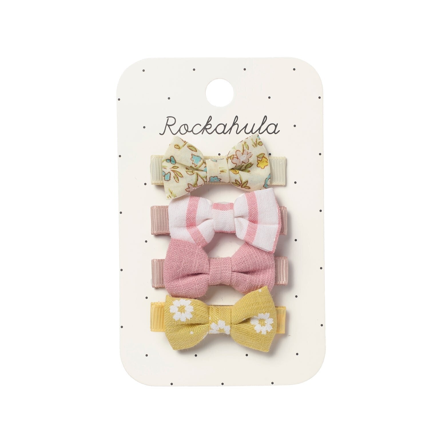 Petal Mini Bow Hair Clip Set