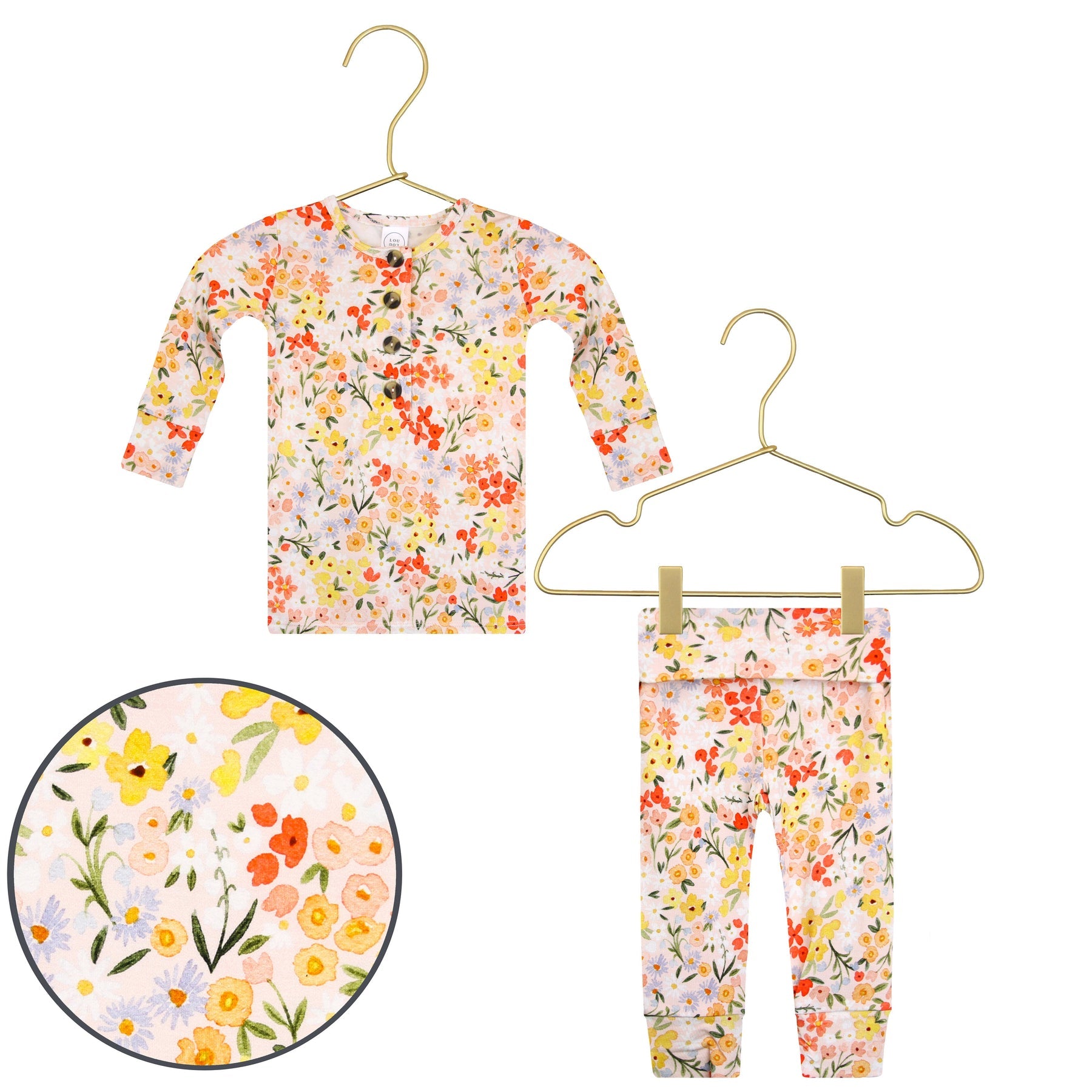 Lou Lou & Company Pippa Top, Bottoms + Headband Set - Twinkle Twinkle Little One