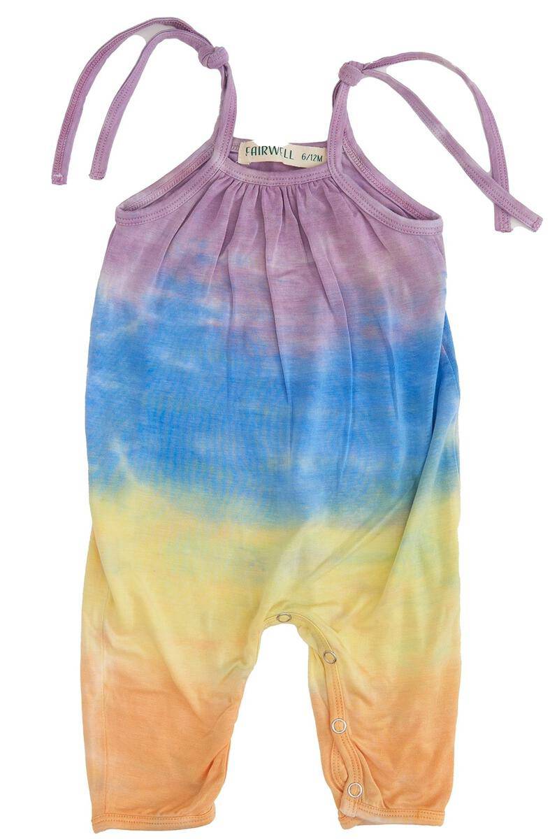 Tie Dye Burt's Bees Romper Burts Bees Baby Girl Tye Dye