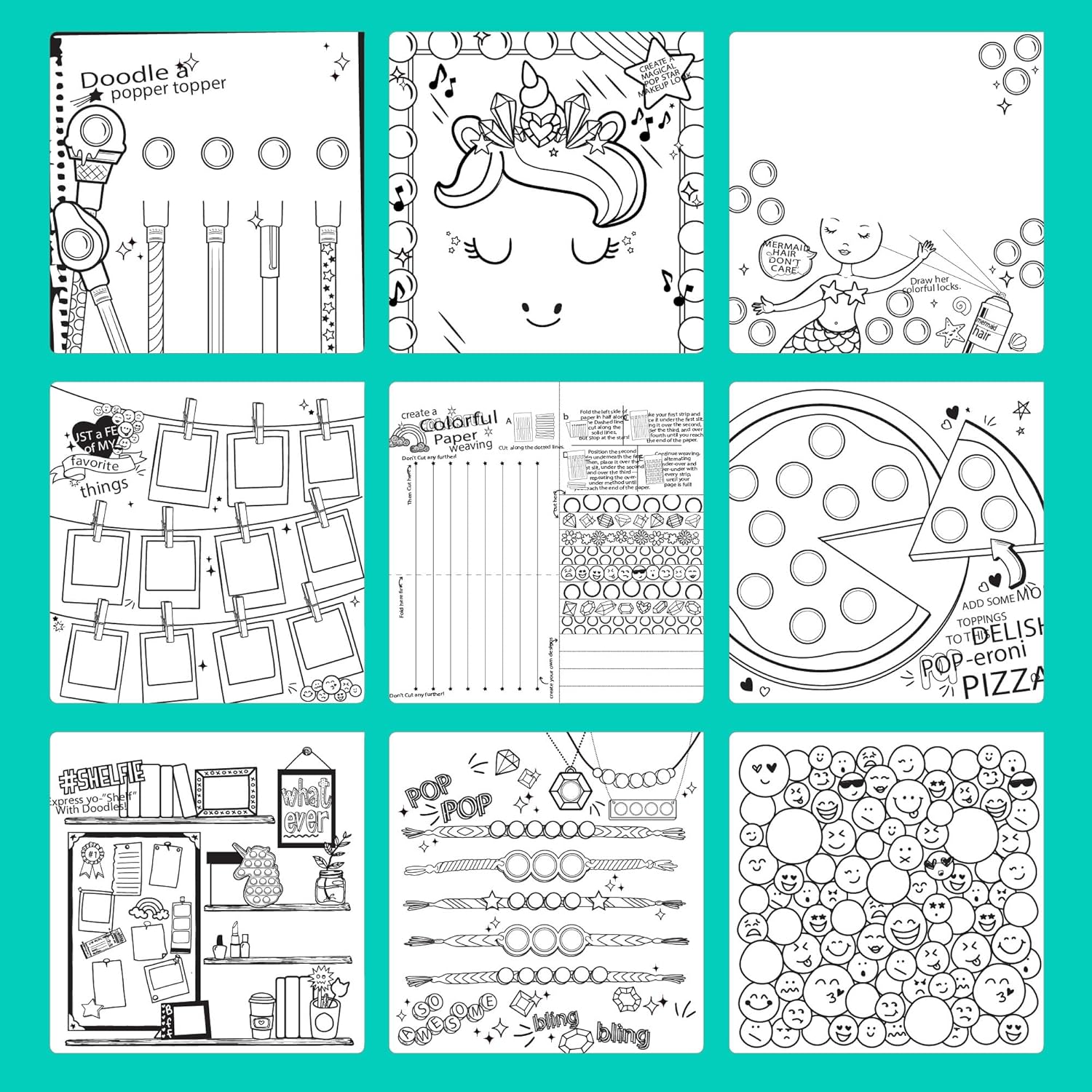 Pop & Color Sketchbook - Twinkle Twinkle Little One