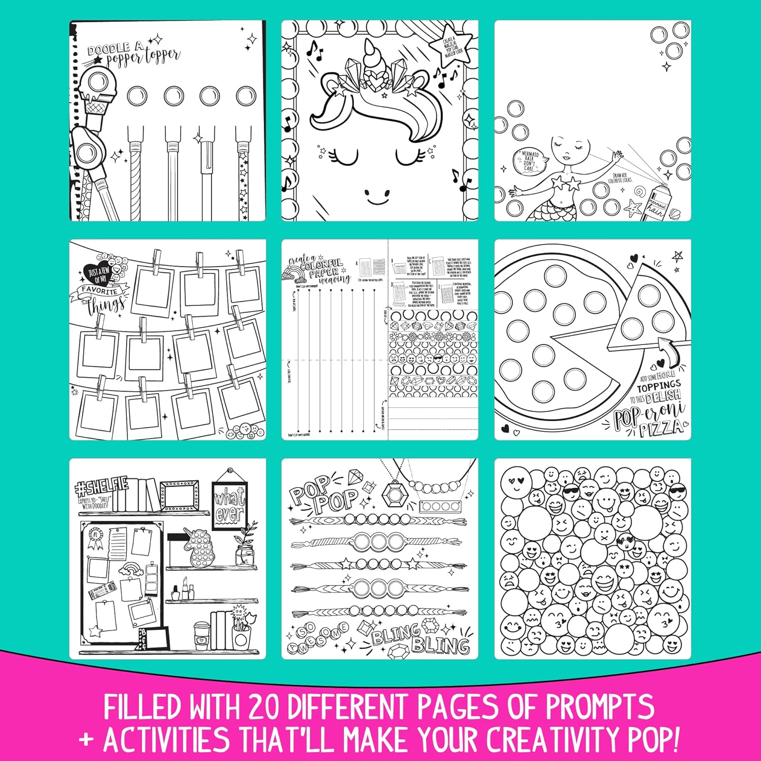 Pop & Color Sketchbook - Twinkle Twinkle Little One