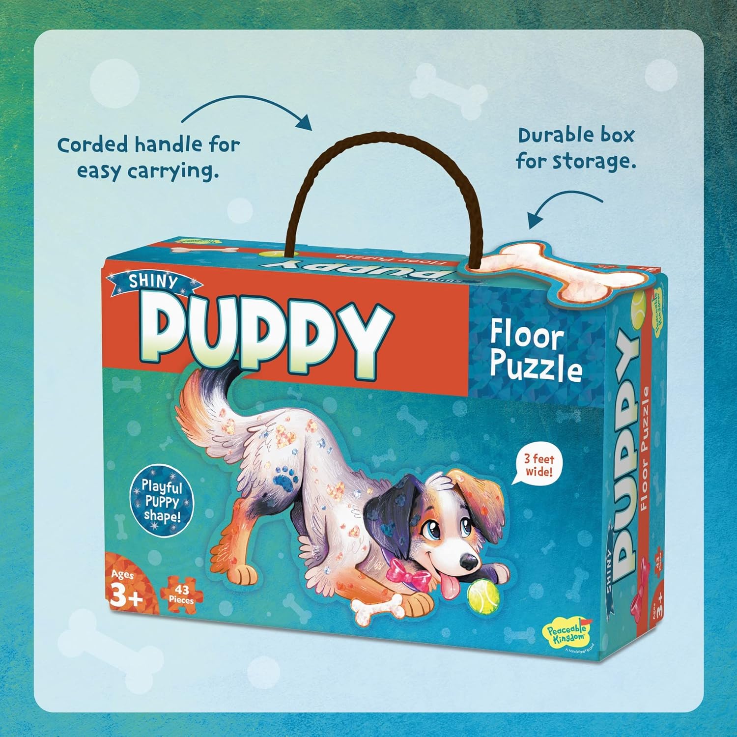 Puppy Floor Puzzle 43 Pieces - Twinkle Twinkle Little One