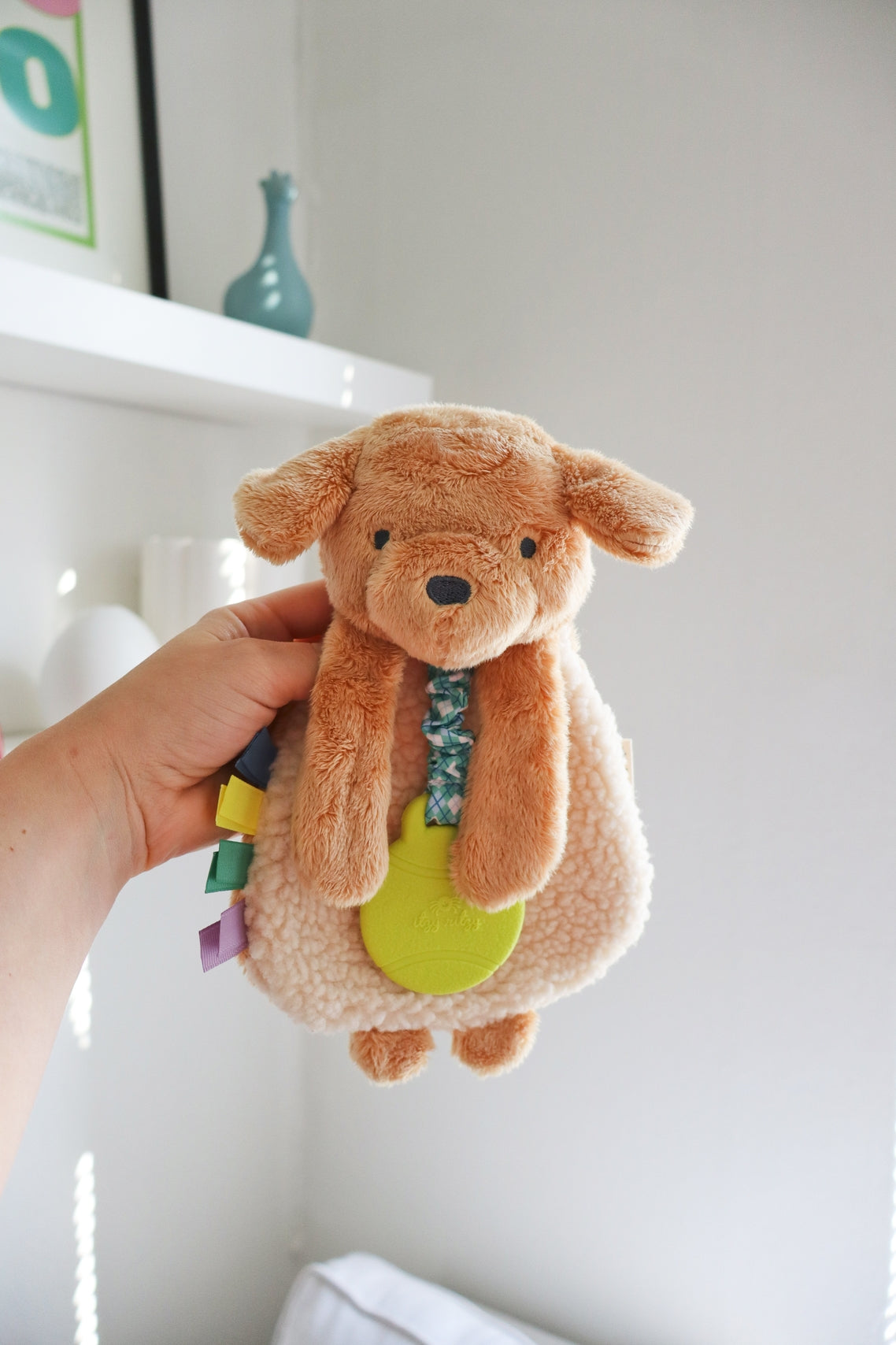 Itzy Lovey™ Plush And Teether Toy - Puppy - Twinkle Twinkle Little One