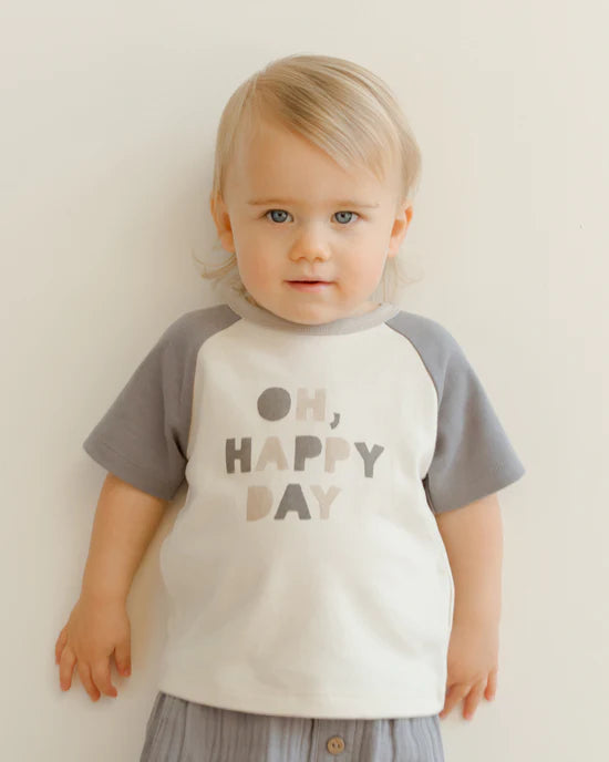 Color Block Raglan Tee - Oh, Happy Day - Twinkle Twinkle Little One