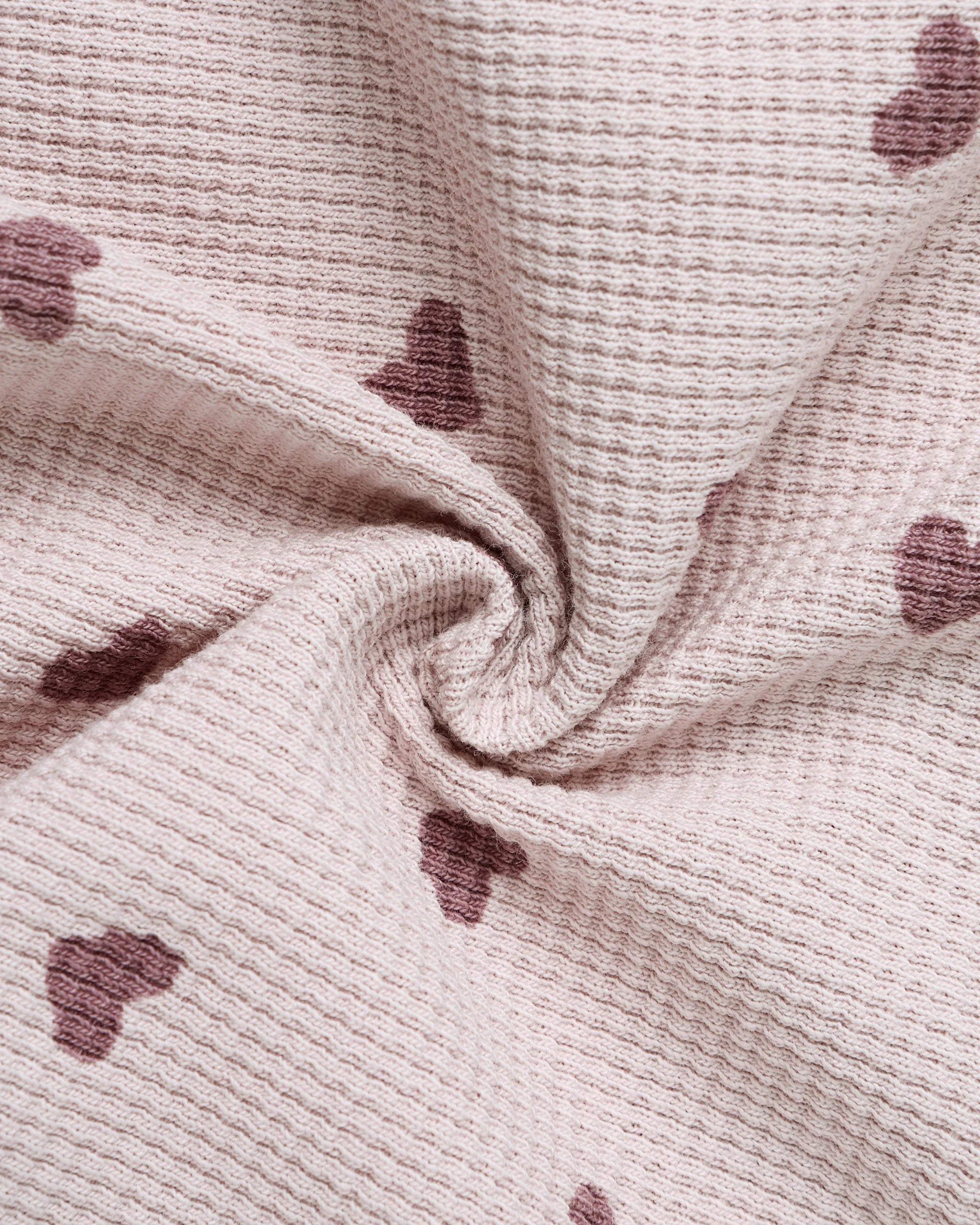 Waffle Slouch Set || Hearts - Twinkle Twinkle Little One