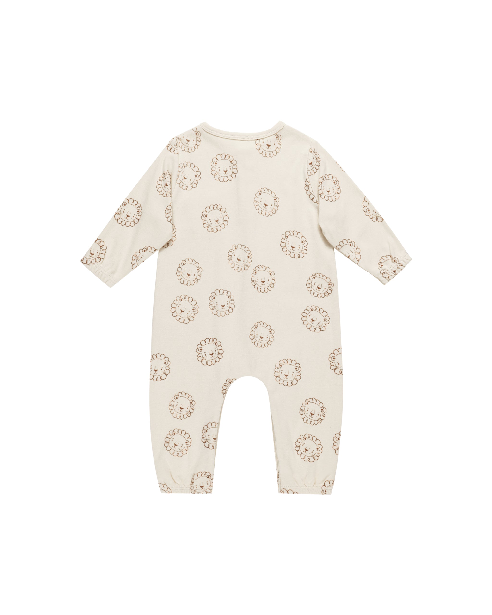 Long Sleeve Pocket Jumpsuit - Lions - Twinkle Twinkle Little One