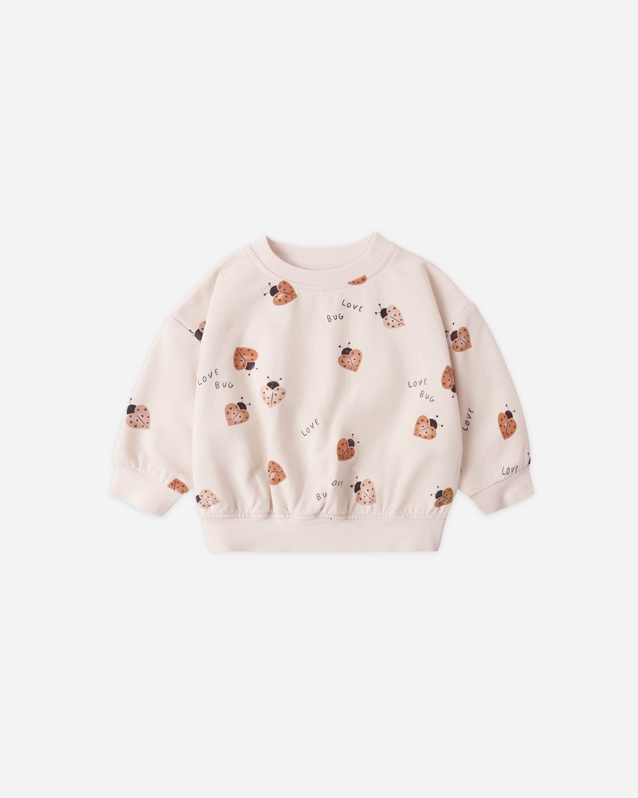 Children's sweatshirt with bear prints on a white background