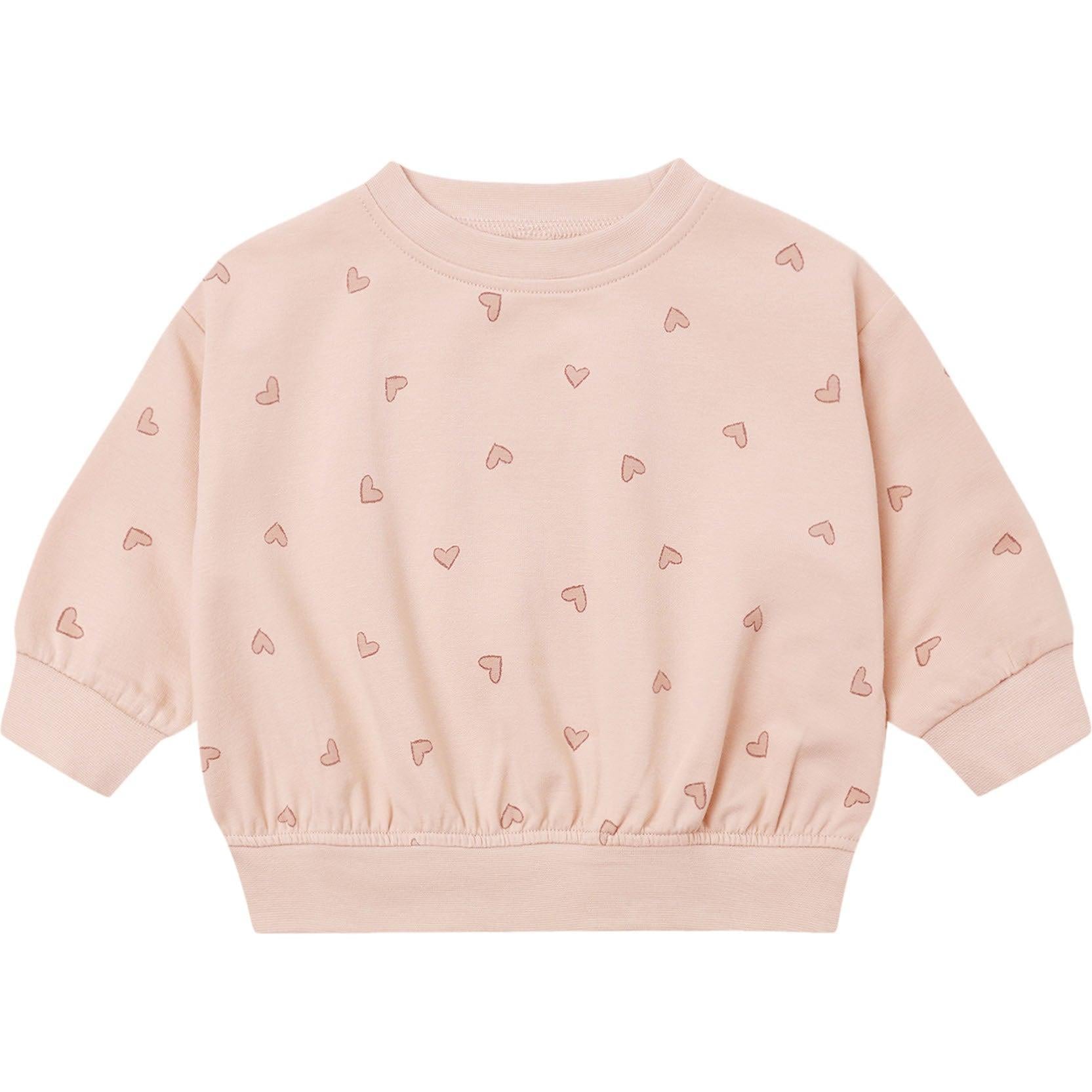 Quincy Mae Relaxed Sweatshirt || Hearts