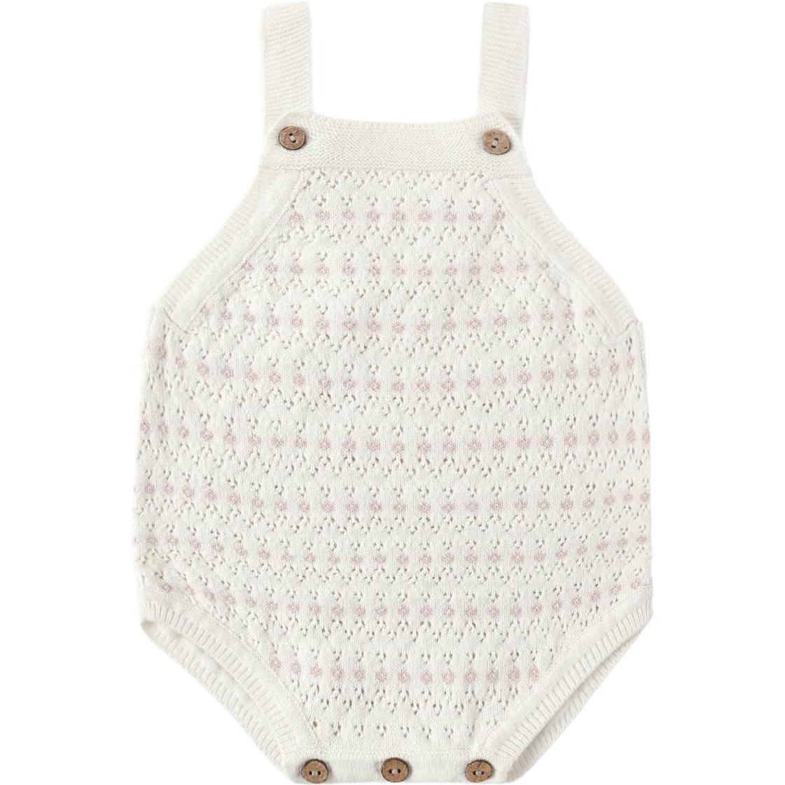 Quincy Mae Tatum Romper || Ivory