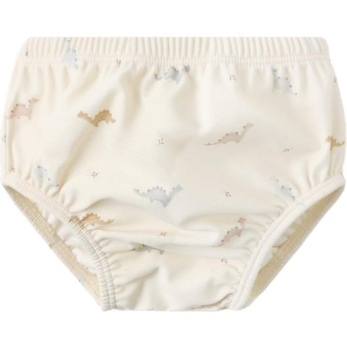 Quincy Mae Swim Diaper || Dino