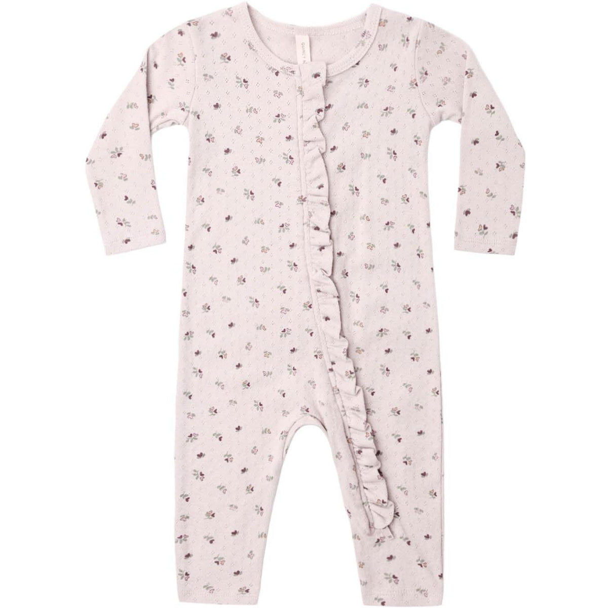 Quincy Mae Ruffle Jumpsuit || Heart Ditsy