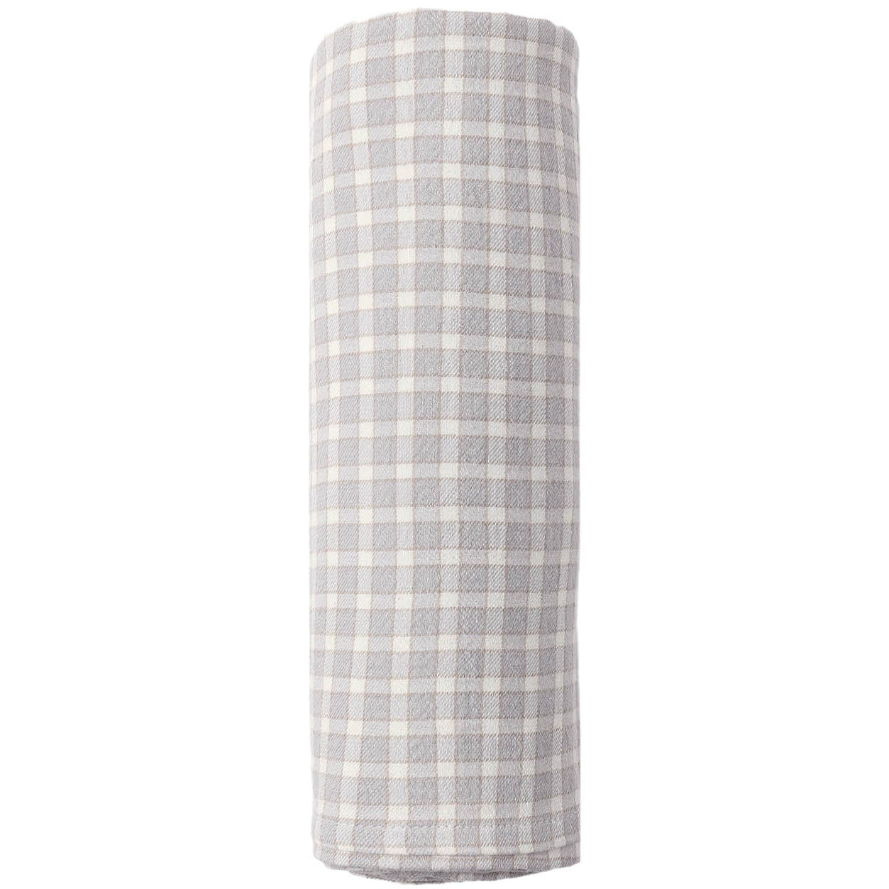 Quincy Mae Woven Swaddle || Blue Gingham