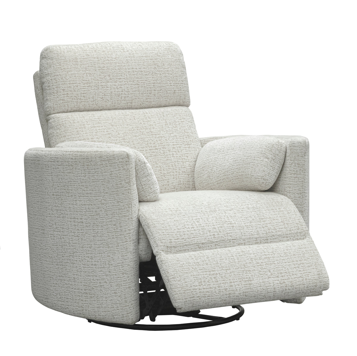 Range Power Recliner with Power Tilt Headrest & Lumbar Support - Richmond Cream