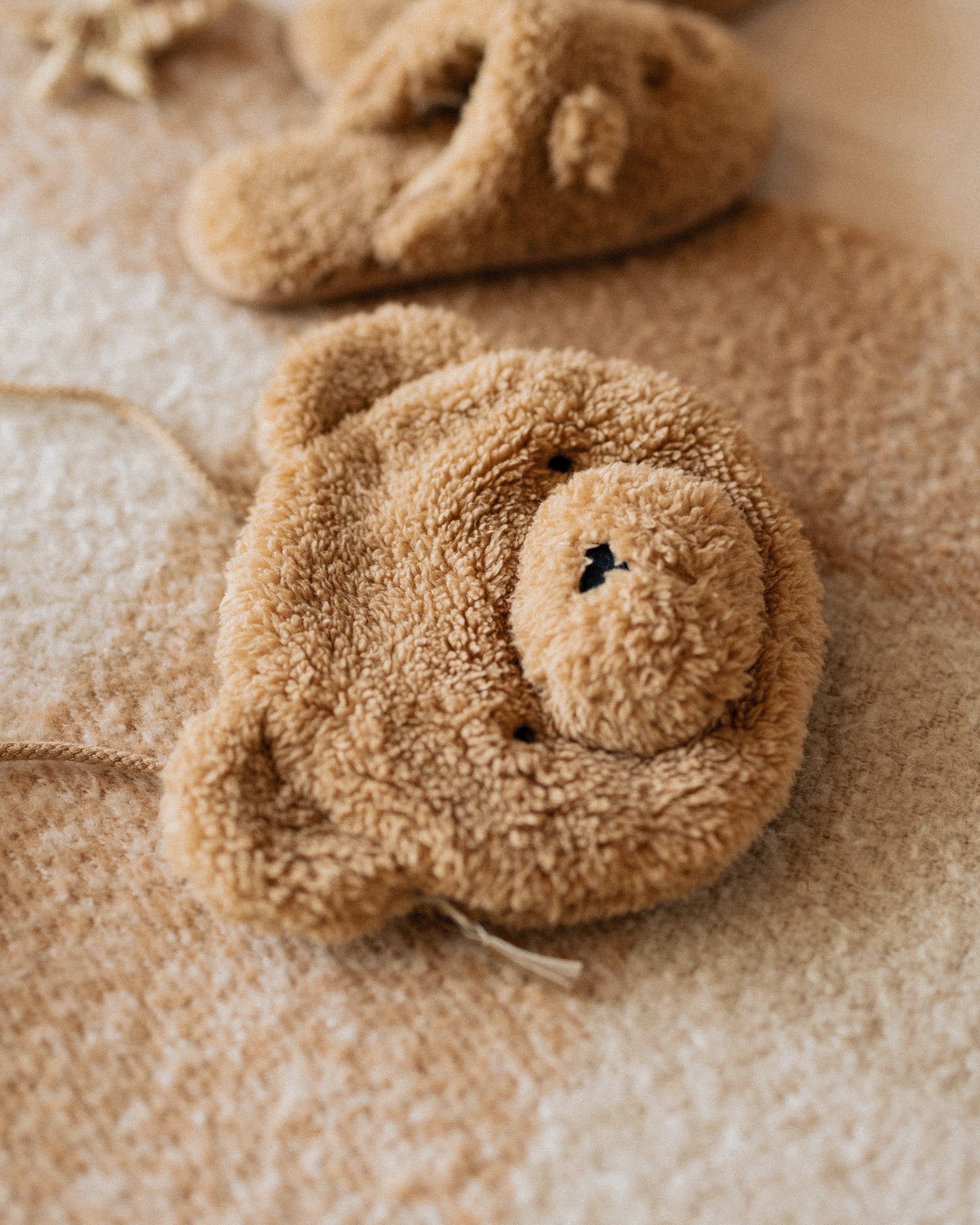 Limited Edition Bear Slippers - Gold - Twinkle Twinkle Little One