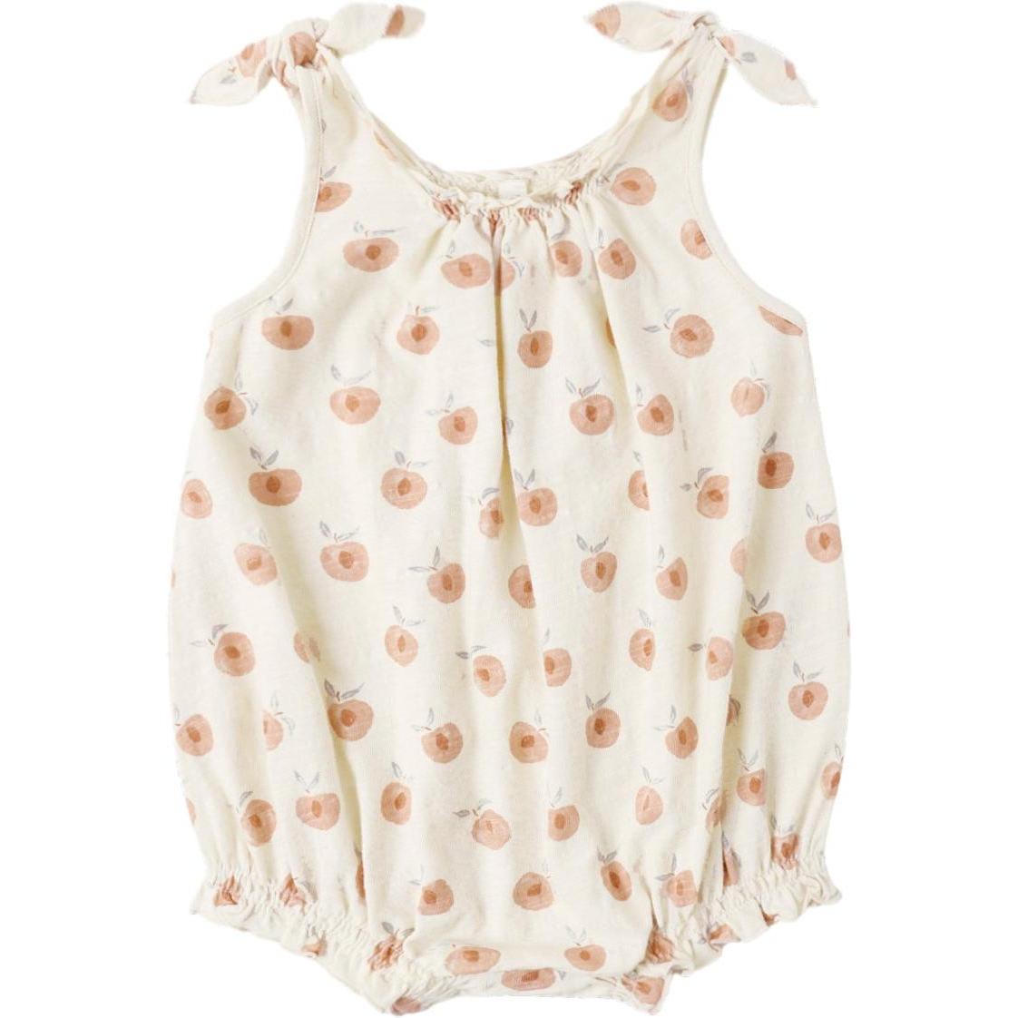 Rylee + Cru Shoulder Tie Bubble || Peaches