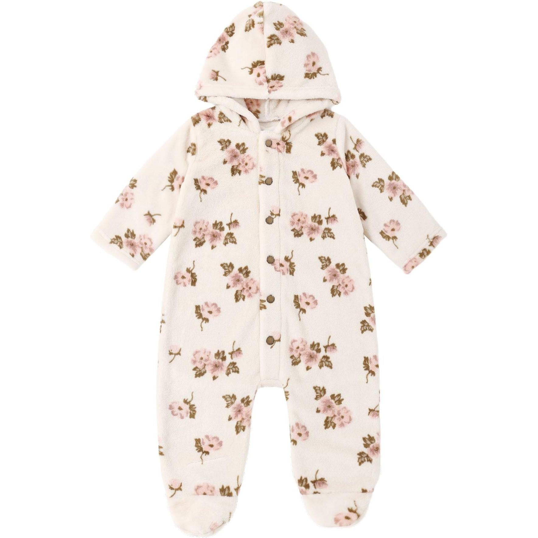 Rylee + Cru Fleece Jumpsuit || Rose Garden