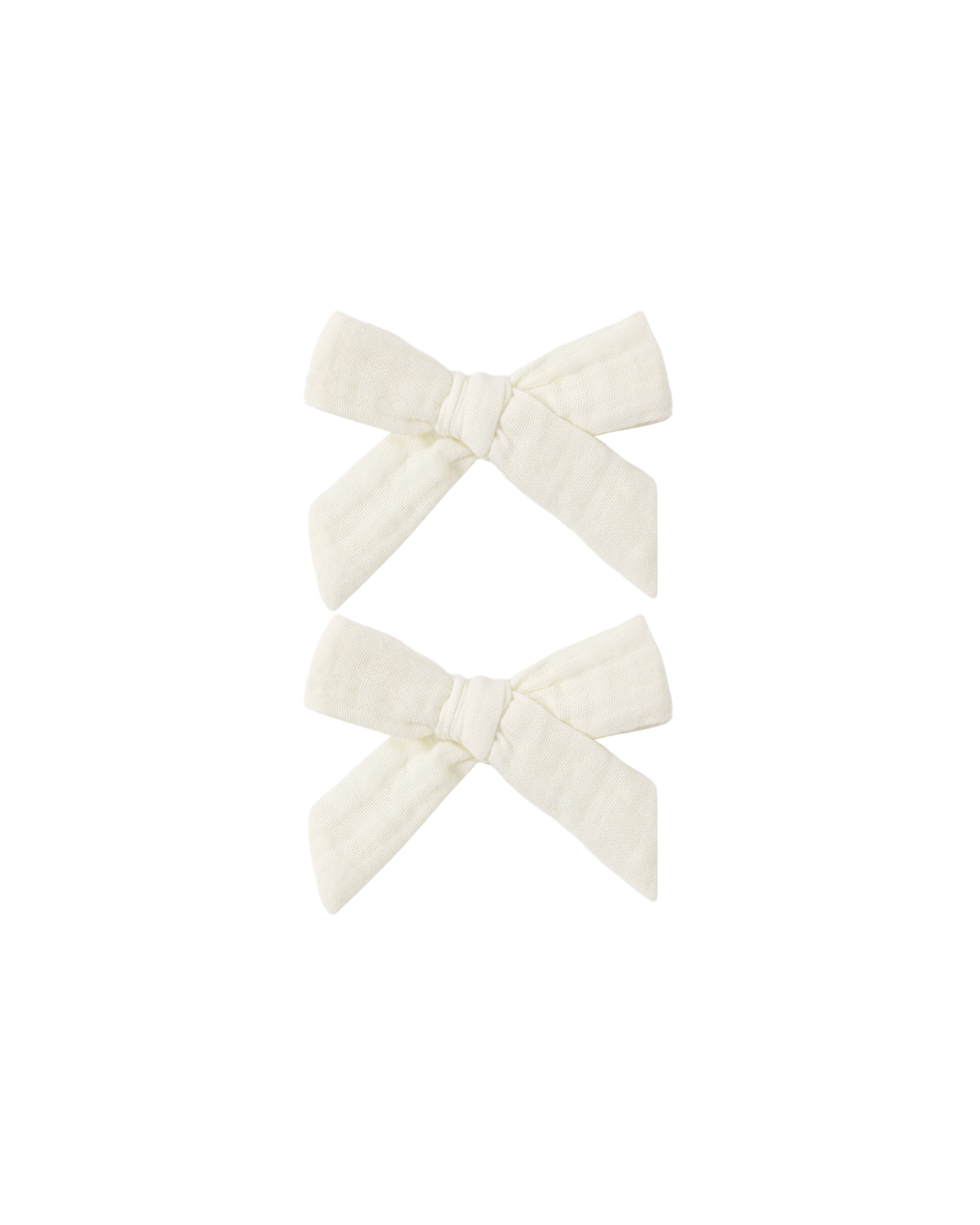 Bows, Set Of 2 || Ivory