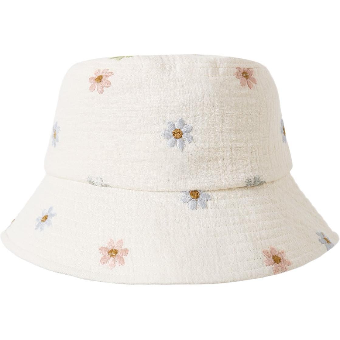 Rylee + Cru Bucket Hat || Embroidered Daisies
