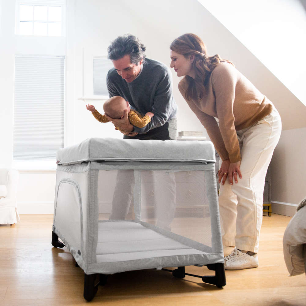 UPPAbaby Remi Bedside Bassinet + Playard + Travel Crib - Twinkle Twinkle Little One