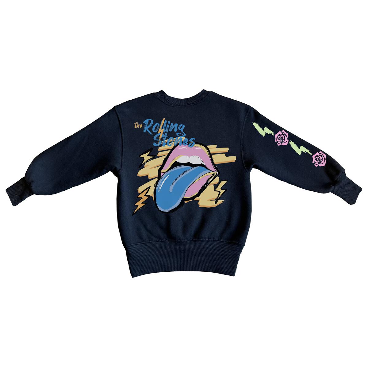 Rowdy Sprout Rolling Stones Crew Sweatshirt - Twinkle Twinkle Little One