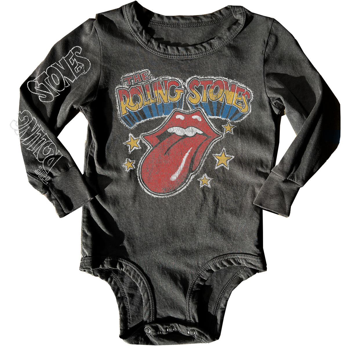 Rolling Stones Long Sleeve Onesie - Twinkle Twinkle Little One