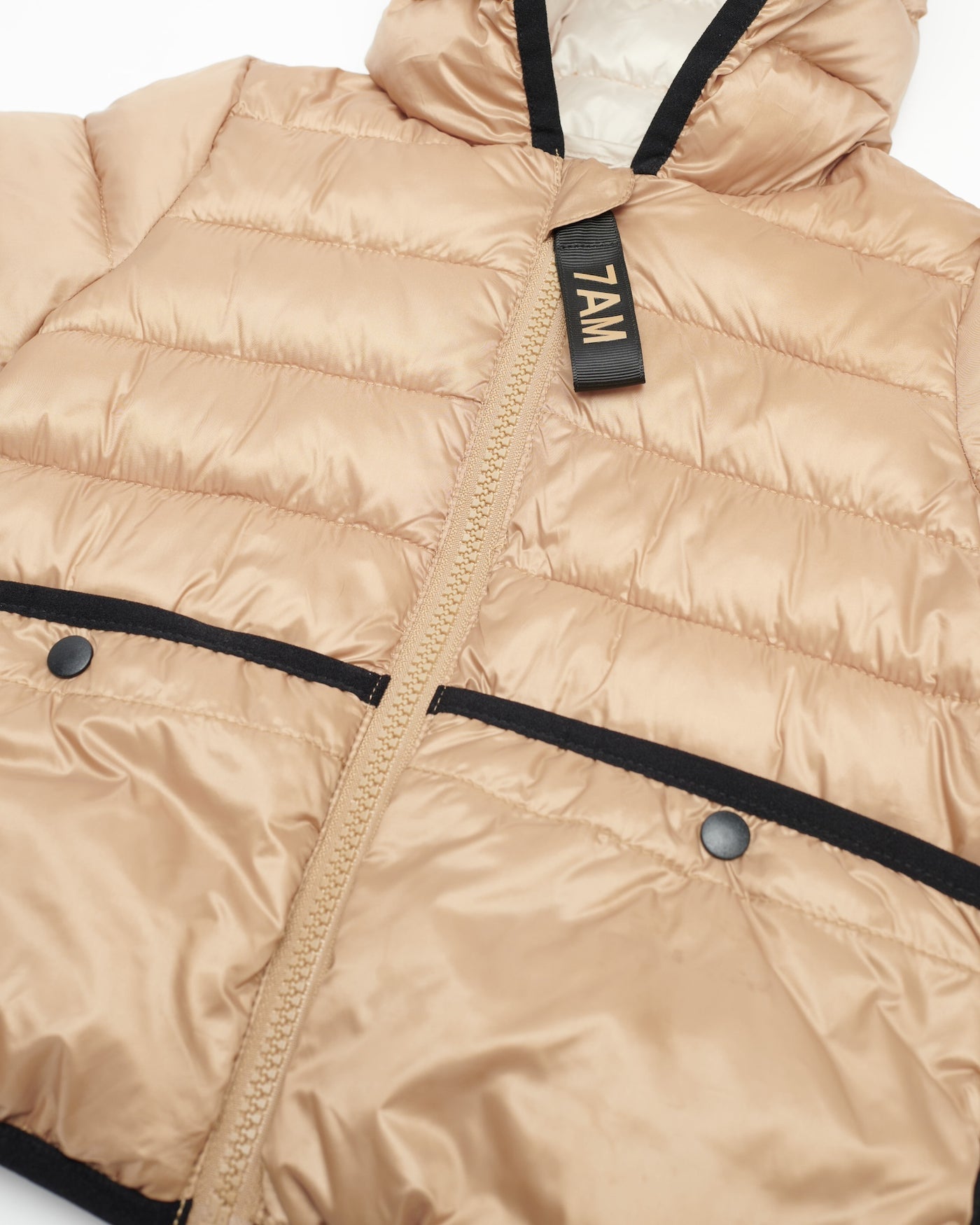 Roll Me Puffer-Tan Ecru - Twinkle Twinkle Little One