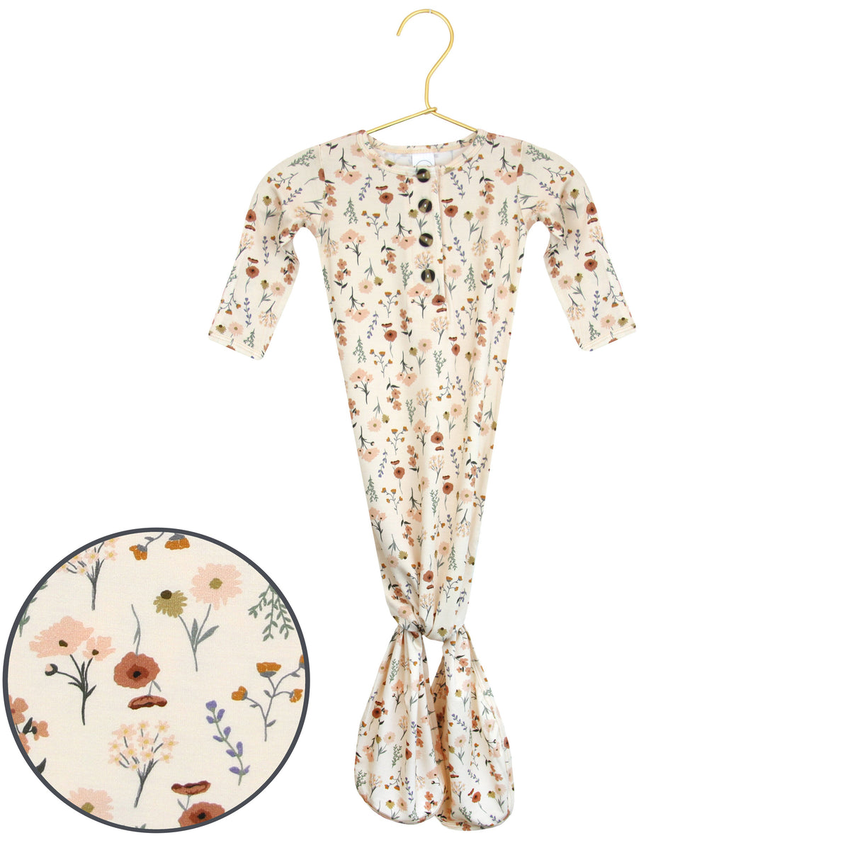 Lou Lou & Company Rachel Knotted Gown - Twinkle Twinkle Little One