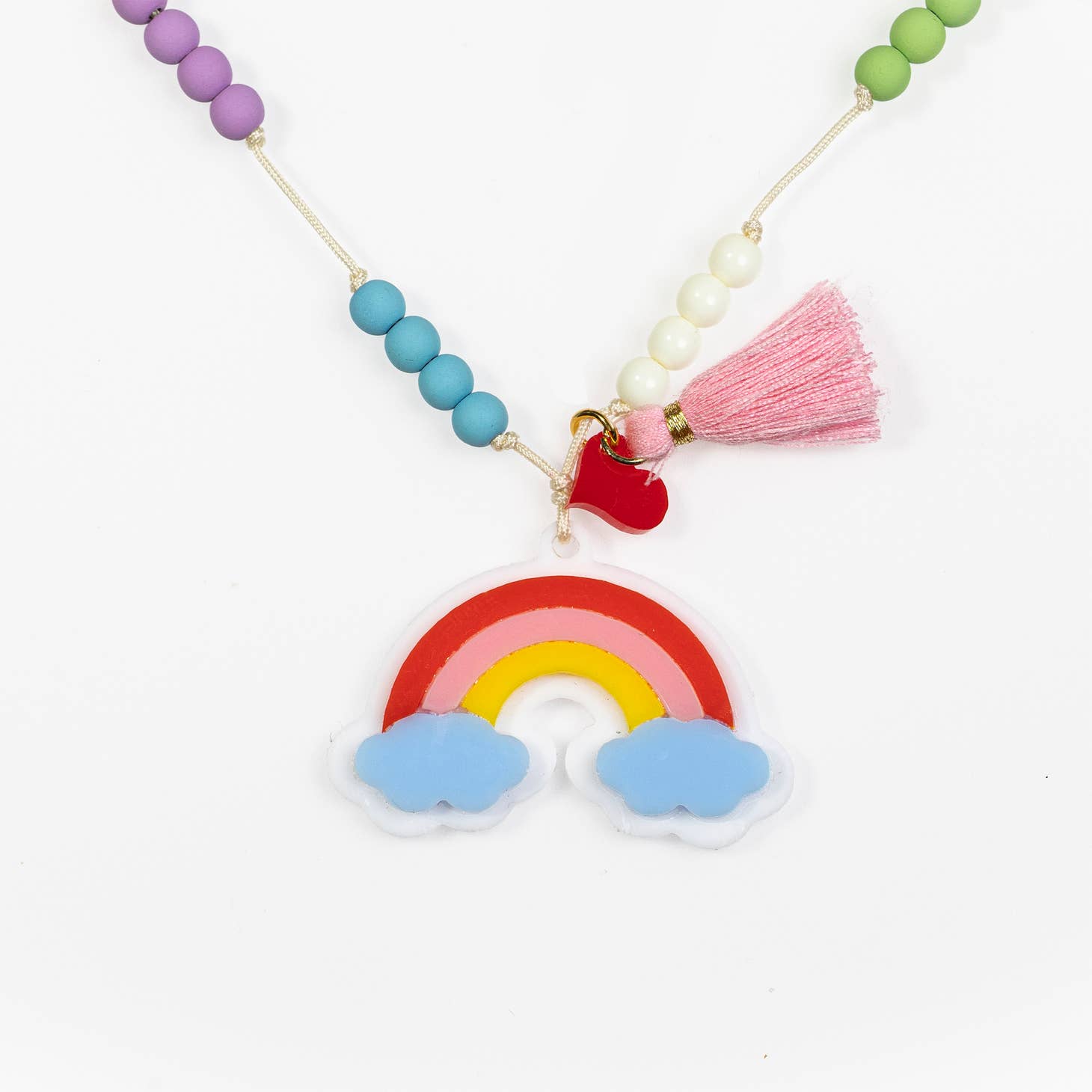 Rainbow Bead Mix Necklace - Twinkle Twinkle Little One