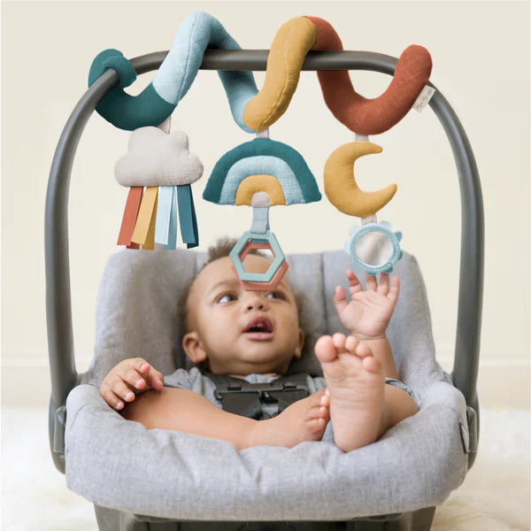 Bitzy Bespoke™ Itzy Bitzy Spiral Car Seat Activity Toy - Twinkle Twinkle Little One