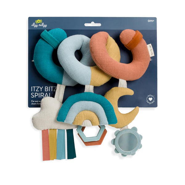 Bitzy Bespoke™ Itzy Bitzy Spiral Car Seat Activity Toy - Twinkle Twinkle Little One