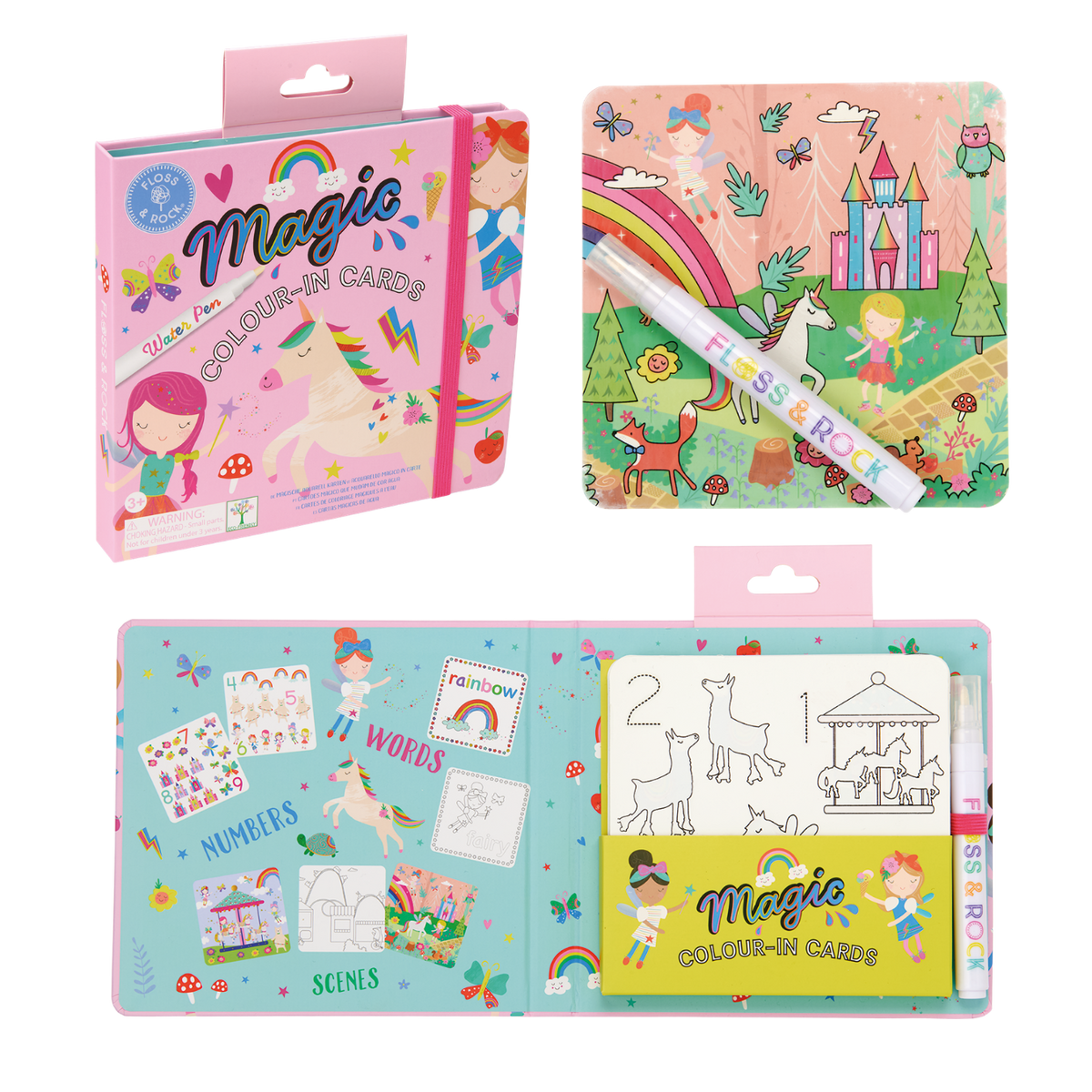 Rainbow Fairy Magic Water Cards image 1