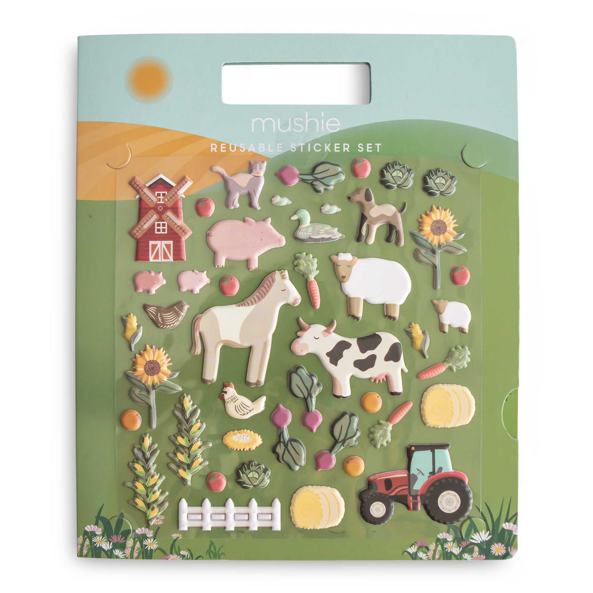 Reusable Sticker Set - Farm - Twinkle Twinkle Little One