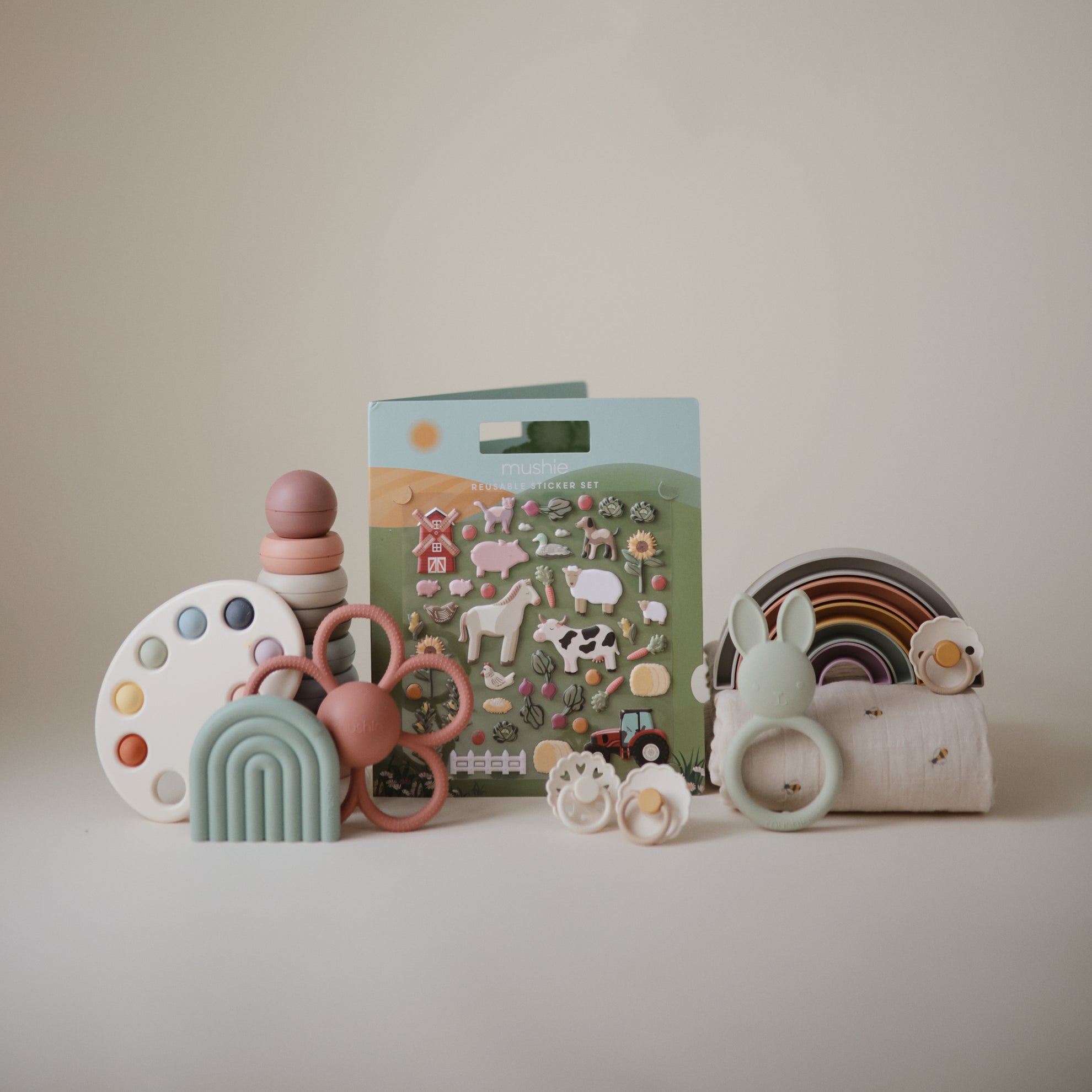 Reusable Sticker Set - Farm - Twinkle Twinkle Little One