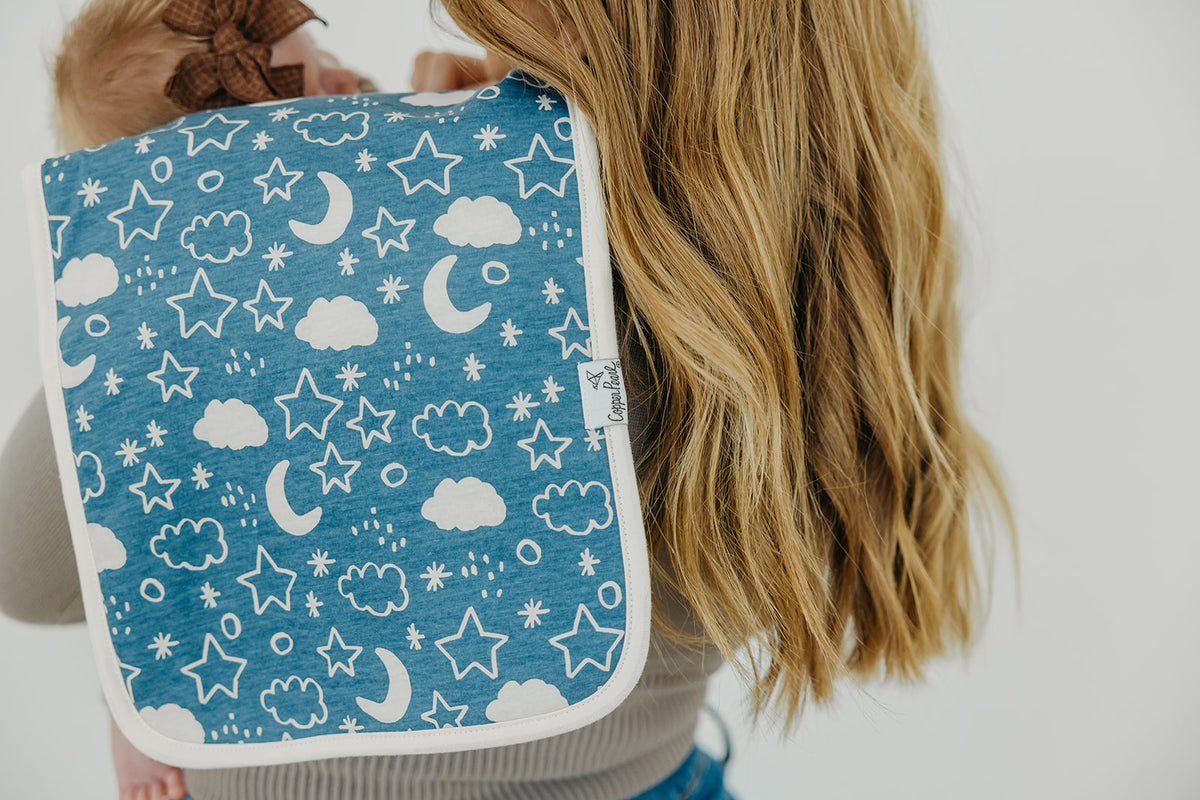 Rufus Premium Burp Cloths - Twinkle Twinkle Little One