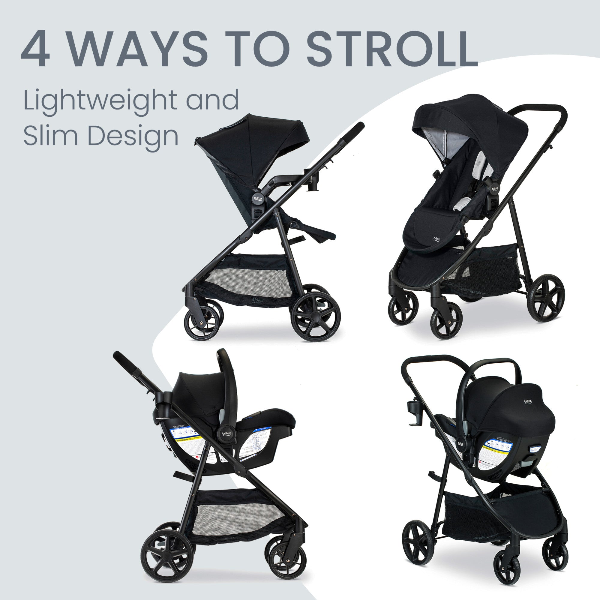 Britax Willow Brook Travel System - Twinkle Twinkle Little One