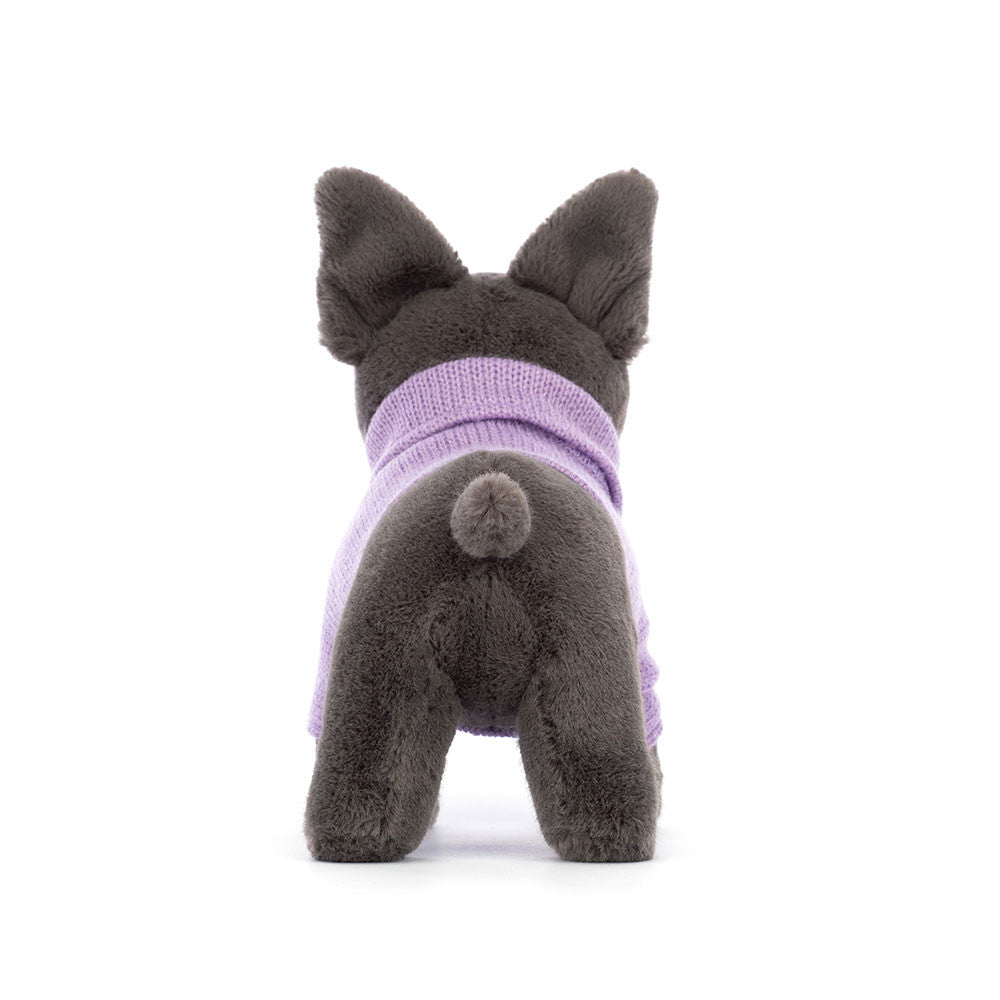Sweater French Bulldog Purple - Twinkle Twinkle Little One