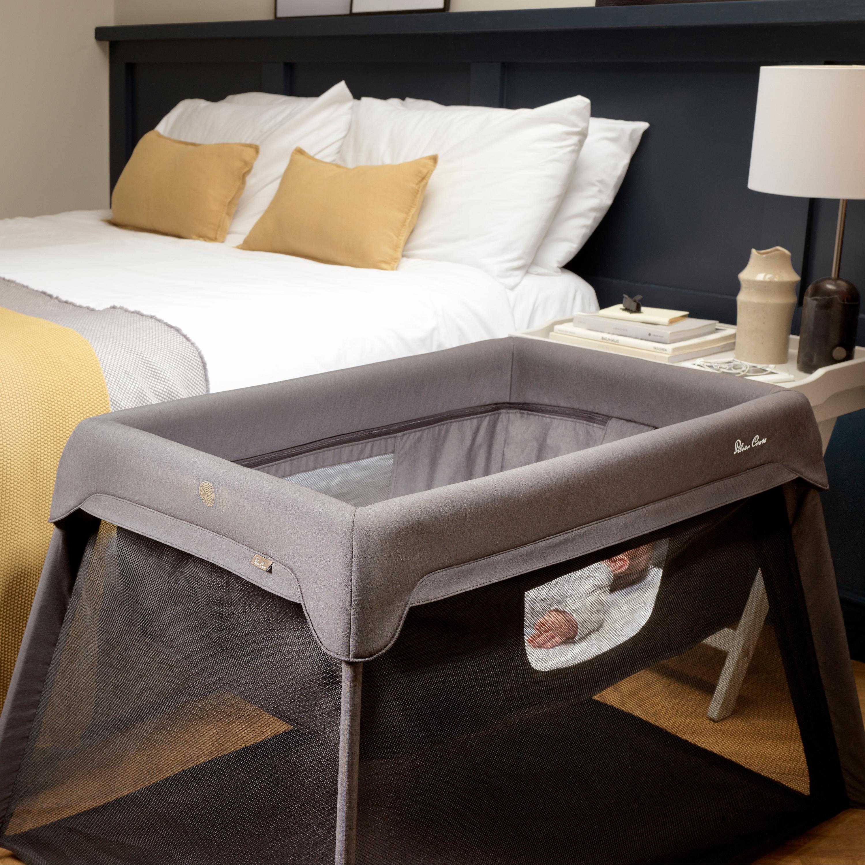 Silver Cross Sleep & Go Travel Crib - Twinkle Twinkle Little One