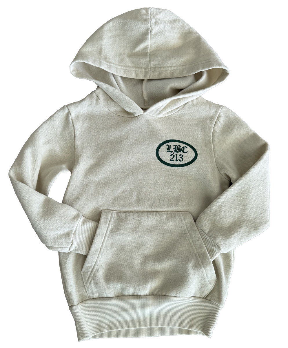 Rowdy Sprout Snoop Dogg Cruiser Bone Hoodie Bone White