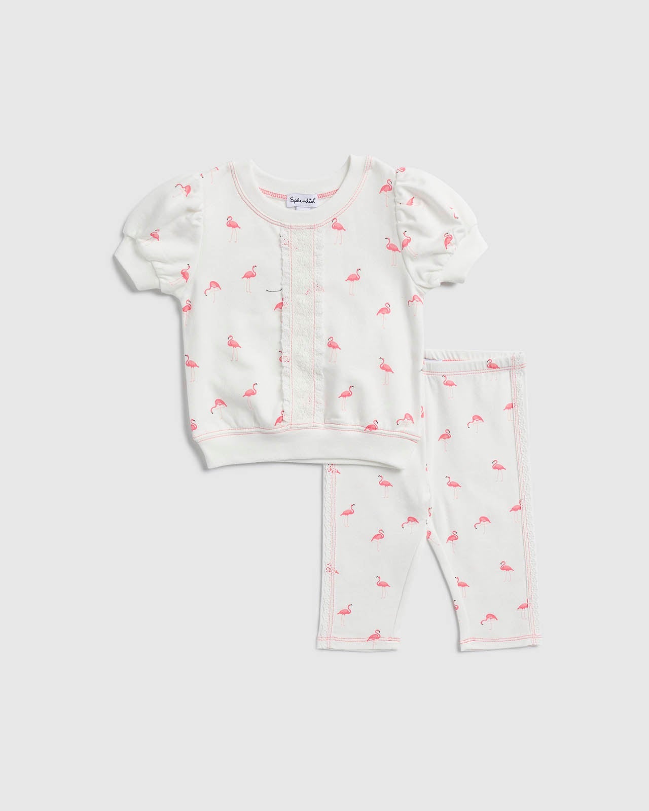 Infant Girl Flamingo Fun Set