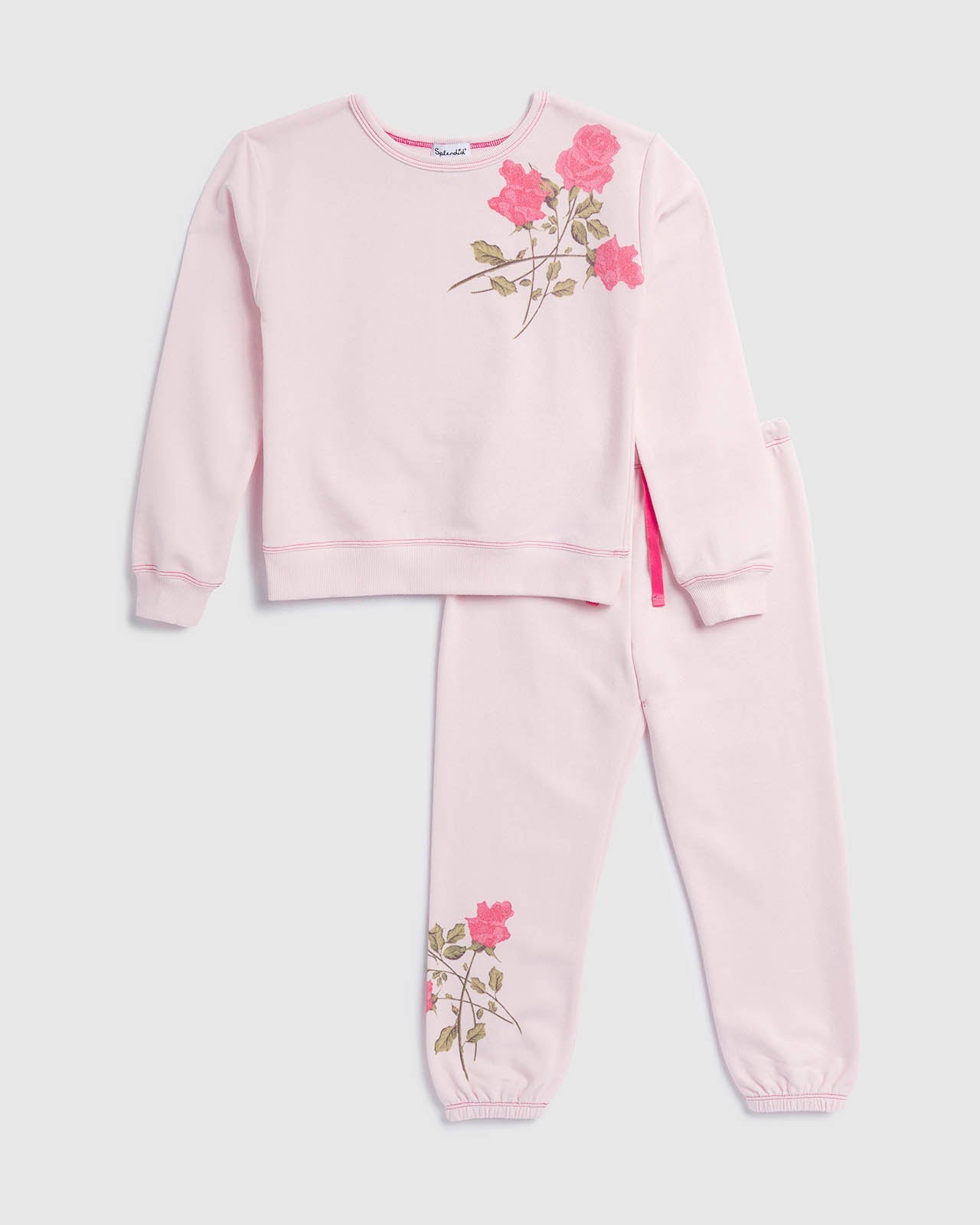 Toddler Girl Full Bloom Pullover Set