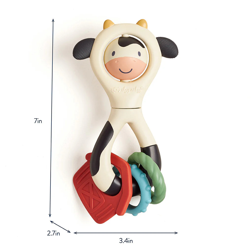 Itzy Spinner™ Rattle - Cow - Twinkle Twinkle Little One
