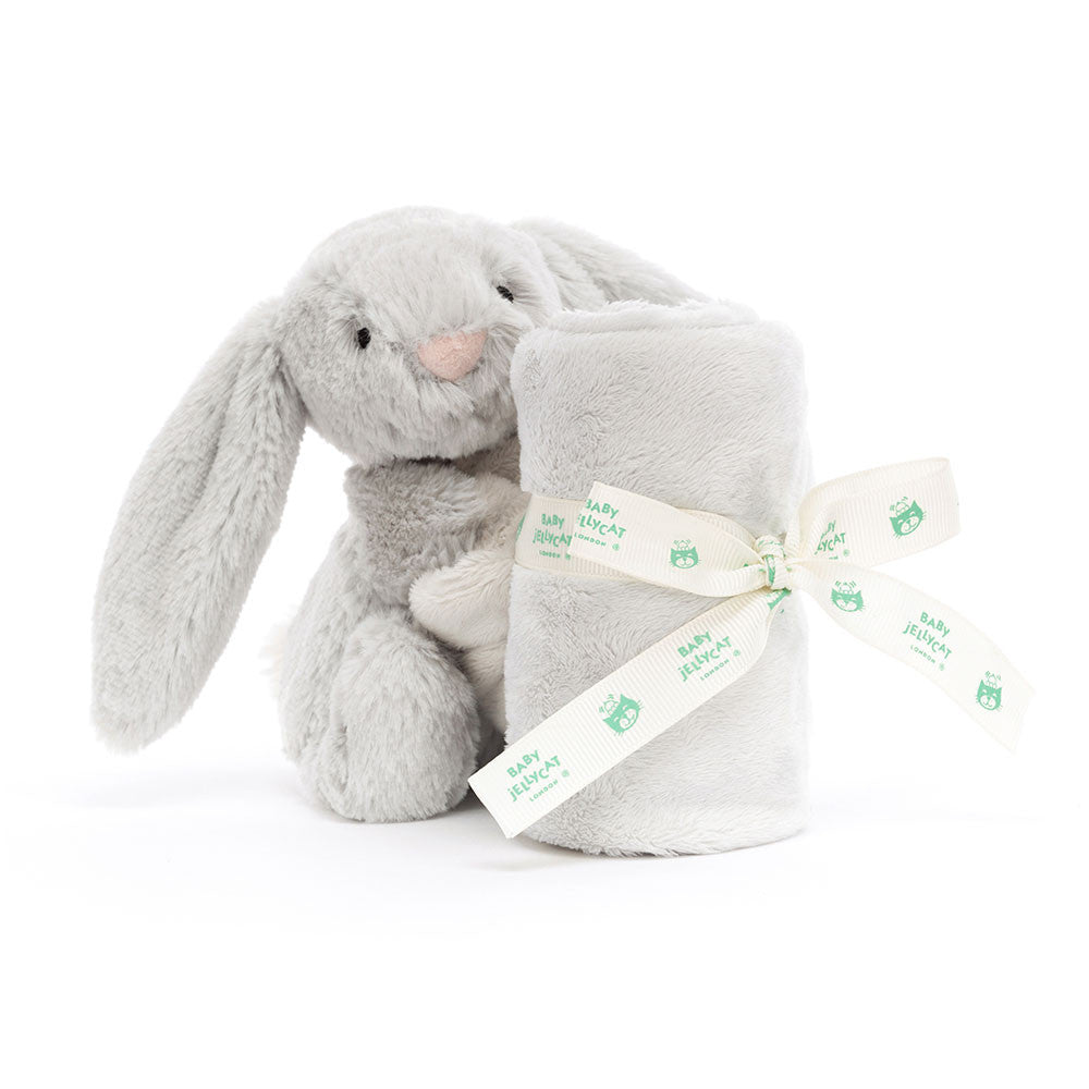 Bashful Silver Bunny Soother - Twinkle Twinkle Little One