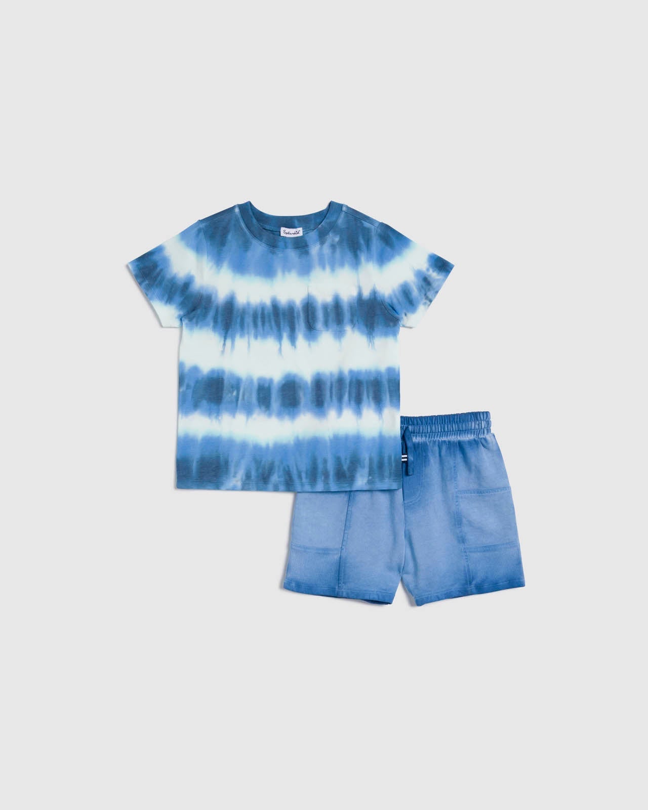 Toddler Boy Sagrasso Tie Dye Tee Set