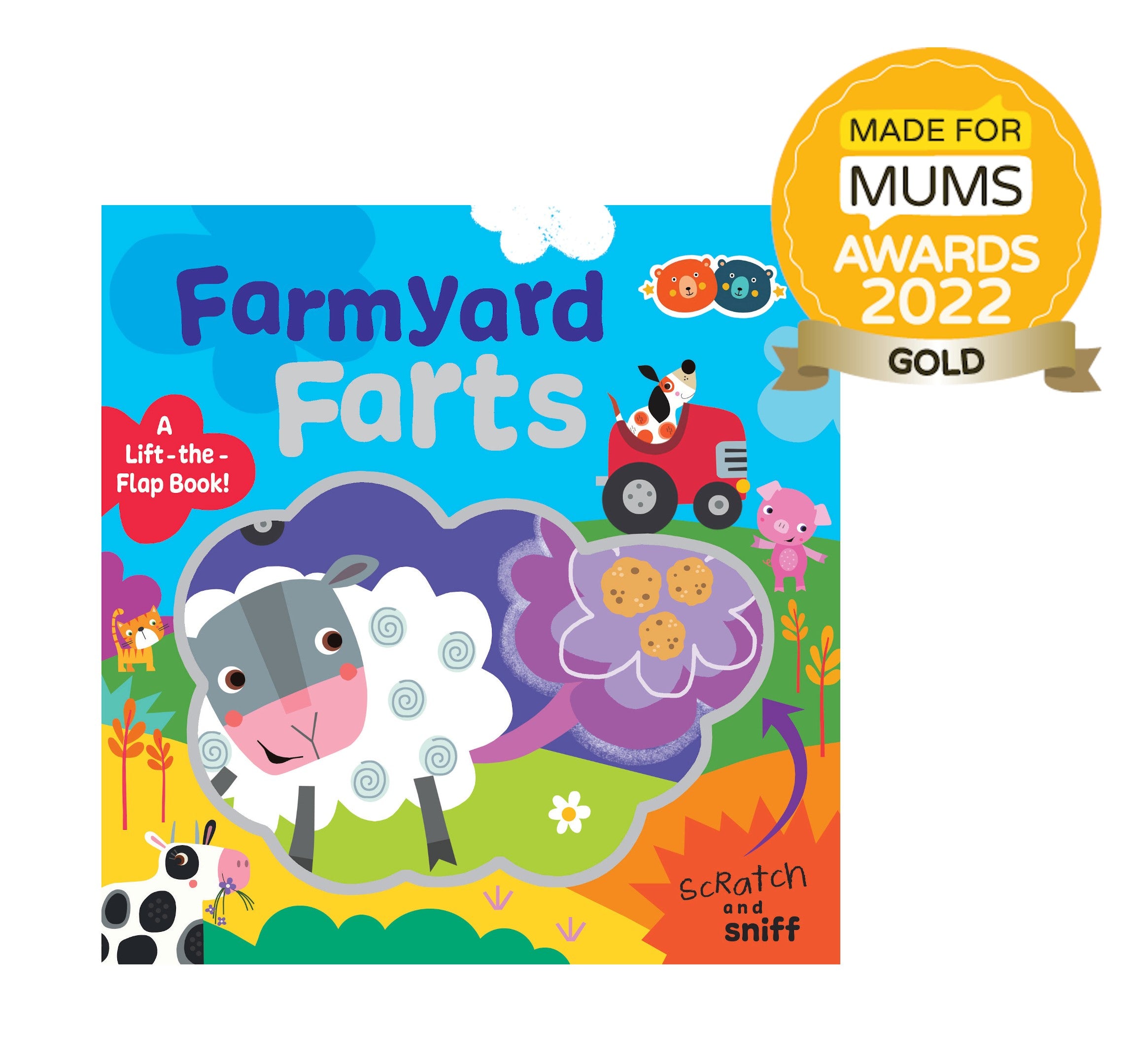 Scratch ‘n’ Sniff Fart Book – Farmyard Farts - Twinkle Twinkle Little One