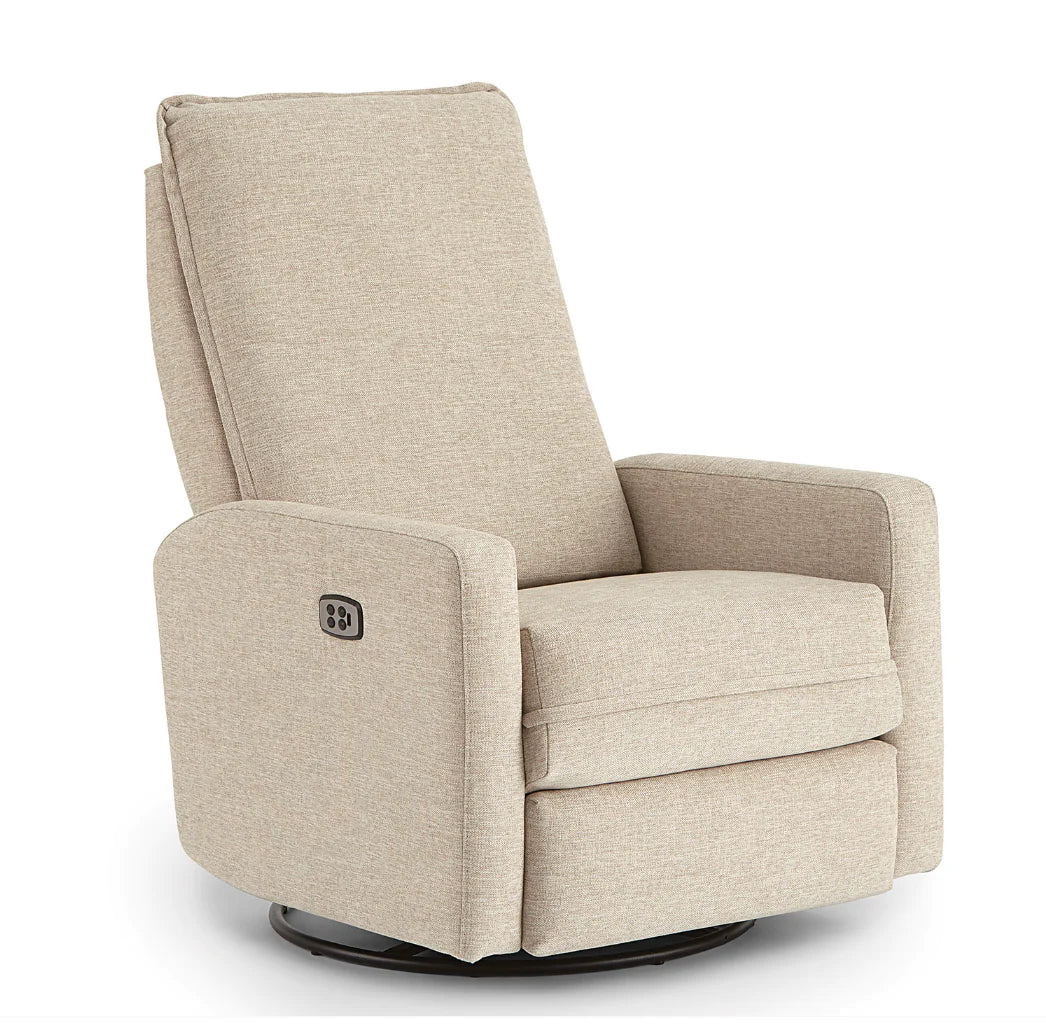 Eloise Power Tilt Headrest Swivel Glider Recliner - Twinkle Twinkle Little One