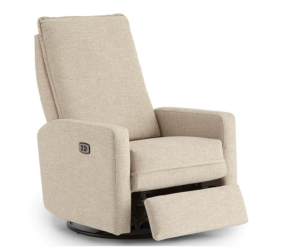 Eloise Power Tilt Headrest Swivel Glider Recliner - Twinkle Twinkle Little One