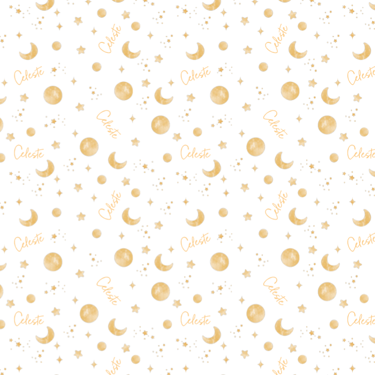 Sugar + Maple Personalized Stretchy Blanket | Among the Stars - Twinkle Twinkle Little One