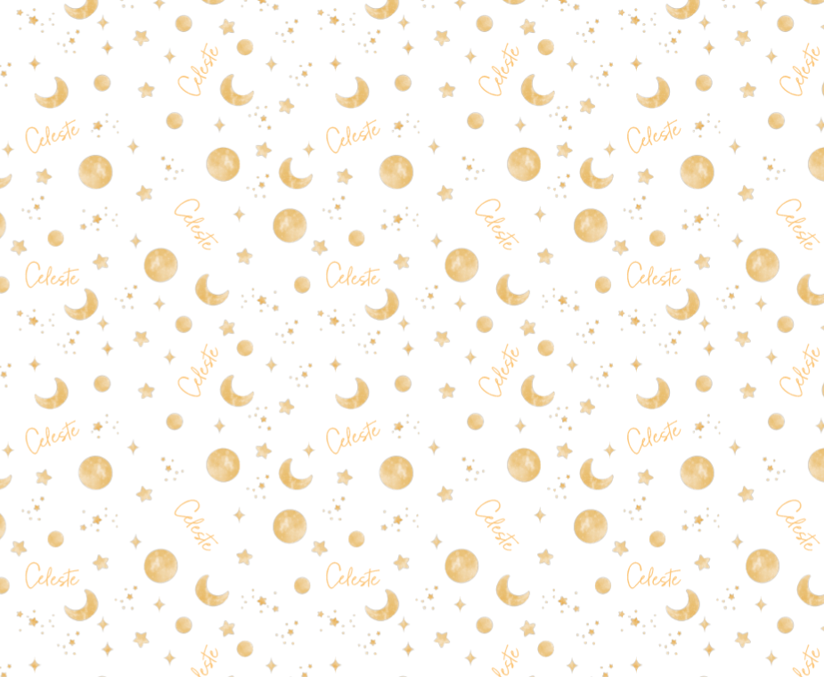 Sugar + Maple Plush Minky Fleece Personalized Blanket | Among the Stars - Twinkle Twinkle Little One