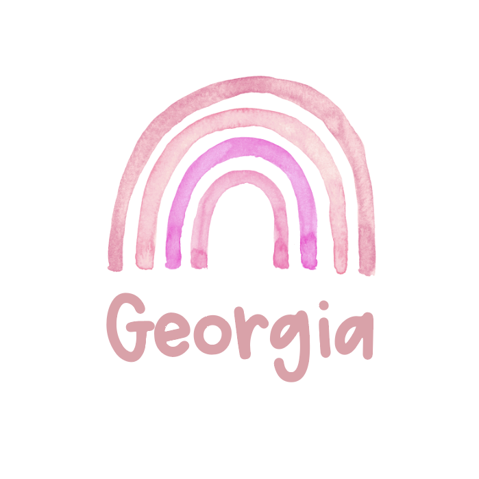 Sugar + Maple Personalized Bib | Rainbow - Twinkle Twinkle Little One